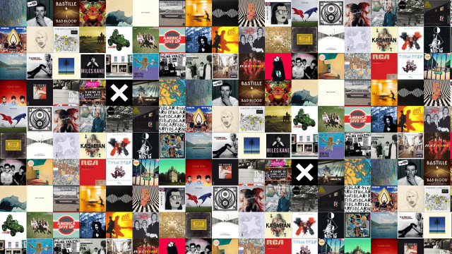 Collage colored people animals different free wallpaper - medium preview image