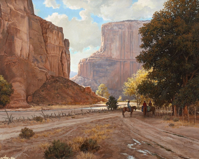 Dirt road horse buggy mountain free wallpaper - medium preview image