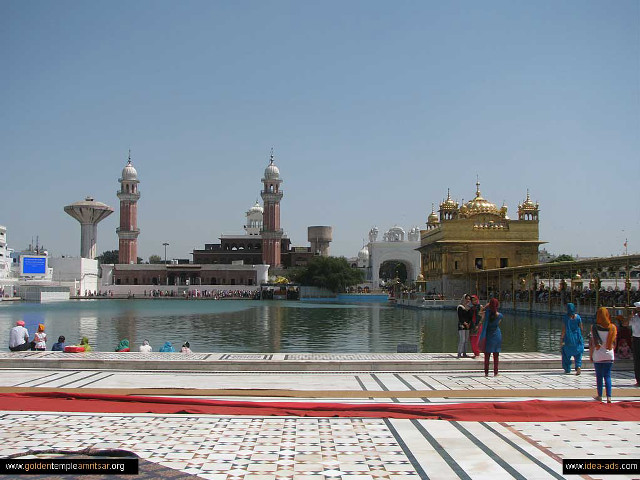 People pond building golden dome free wallpaper - medium preview image