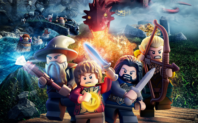 Lego movie poster characters dragon free wallpaper - medium preview image