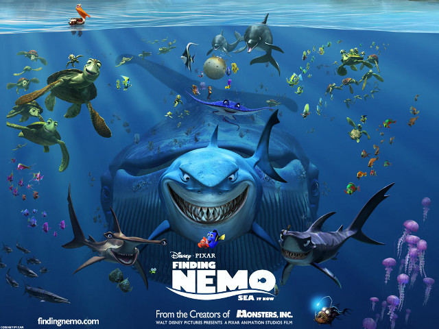 Shark fish sea creatures ocean free wallpaper - medium preview image
