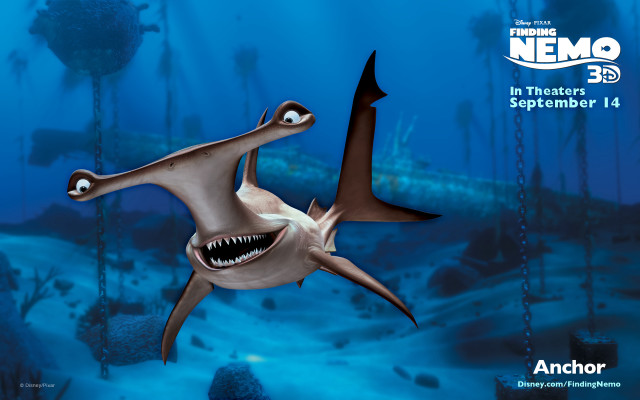 Shark openmouth chains nemo ocean free wallpaper - medium preview image