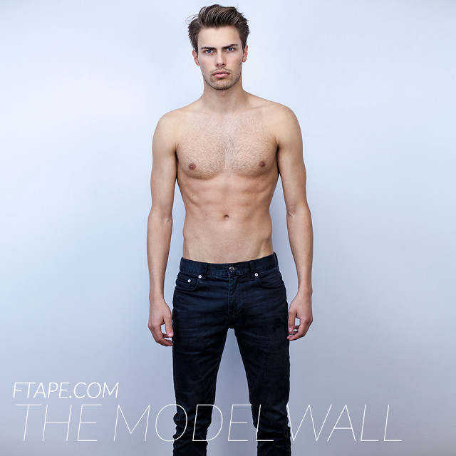 Shirtless man whitewall polaroid tomoffinland free wallpaper - medium preview image