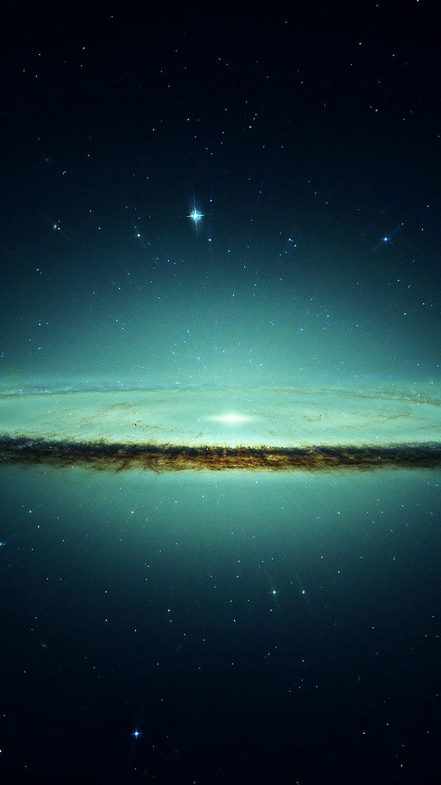 Green spiral hologram space art free wallpaper - medium preview image