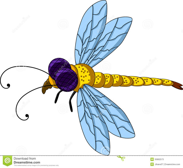 Dragonfly purple yellow wings white free wallpaper - medium preview image