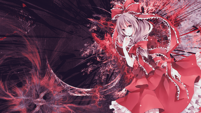 Woman red dress red bow #3 free wallpaper - medium preview image