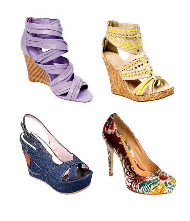 Shoes straps kitsch puzzle summer free wallpaper - medium preview image