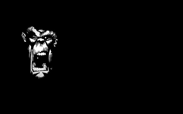 Gorilla angry open mouth hat free wallpaper - medium preview image