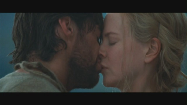 Man woman kissing shape of free wallpaper - medium preview image