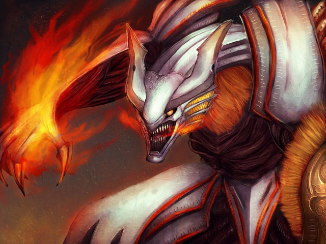 Demonic creature large head large #3 free wallpaper - medium preview image
