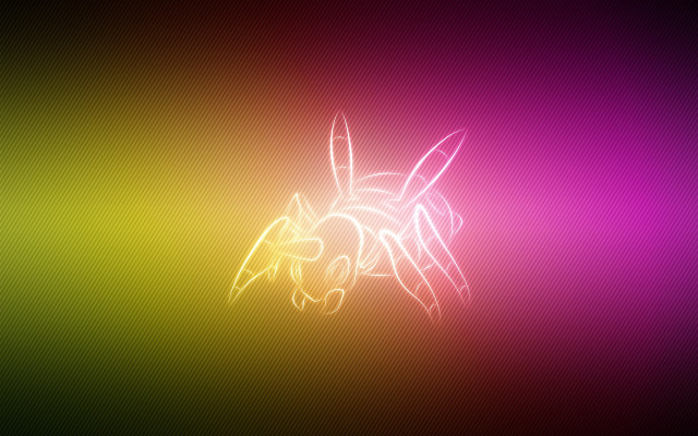 Blurry spider colored background blur free wallpaper - medium preview image