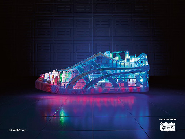 Futuristic building colorful light blue free wallpaper - medium preview image