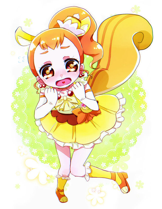 Cartoon character yellow dress big free wallpaper - medium preview image