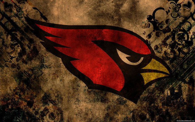 Arizona cardinals logo grungy background free wallpaper - medium preview image