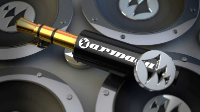 Metal object star logo closeup free wallpaper - medium preview image