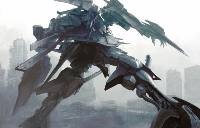 Futuristic robot huge arm metal free wallpaper - medium preview image