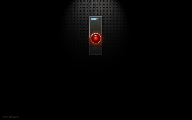 Red light black background dahlov free wallpaper - medium preview image