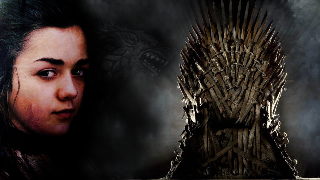 Woman iron throne face back free wallpaper - medium preview image