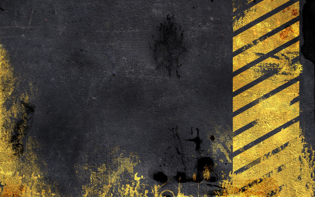 Grungy yellow black wall diagonal #2 free wallpaper - medium preview image