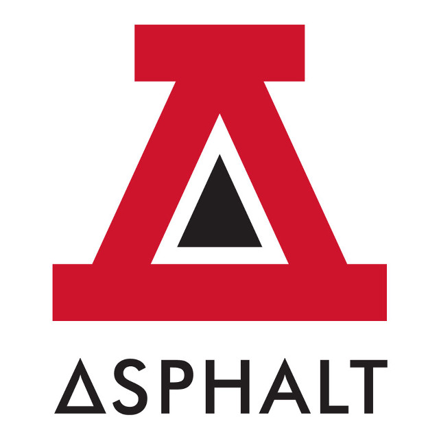 Asphalt logo design graphic illustration free wallpaper - medium preview image
