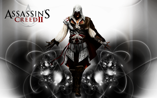 Man white outfit black white free wallpaper - medium preview image