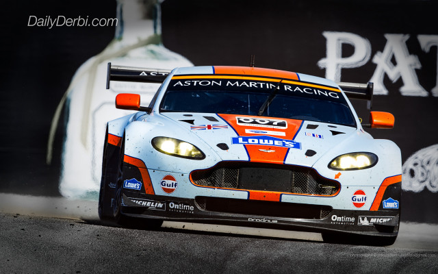Racing car track aston martin free wallpaper - medium preview image