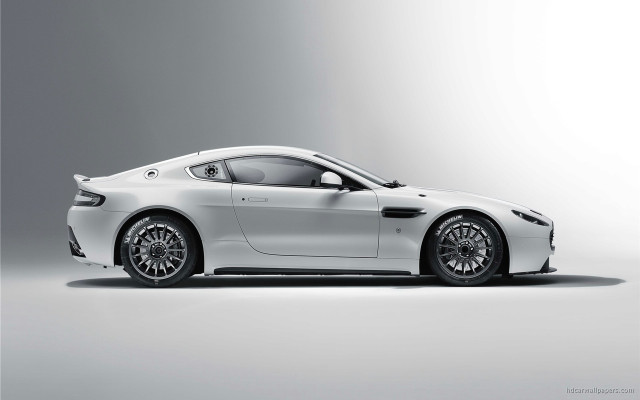 White sports car studio gray #6 free wallpaper - medium preview image