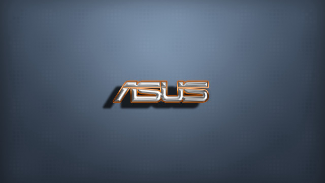 Asus logo blue background shadow free wallpaper - medium preview image