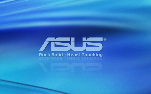 Blue asus logo wave rock free wallpaper - medium preview image