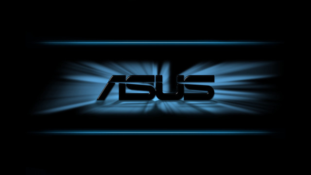Blue black background asus light free wallpaper - medium preview image