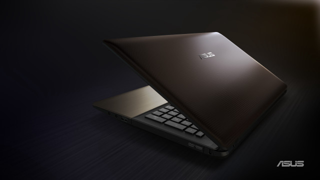 Laptop table black background gold free wallpaper - medium preview image