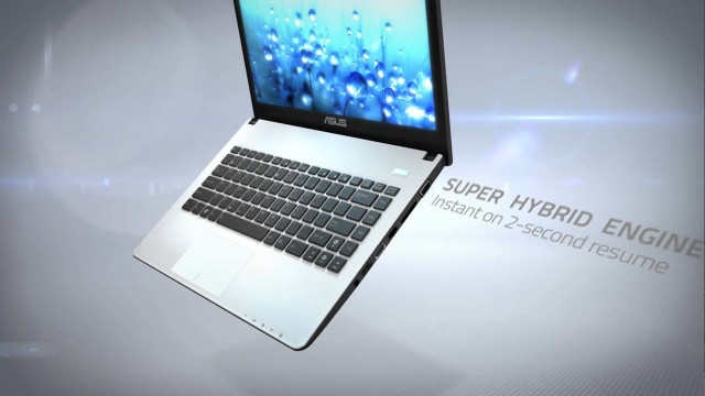 Laptop flying air screen logo free wallpaper - medium preview image
