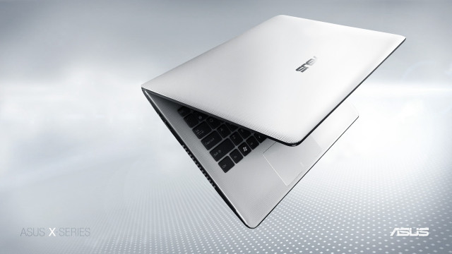 Laptop white background gray dots free wallpaper - medium preview image