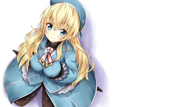 Anime character long blonde hair #2 free wallpaper - medium preview image