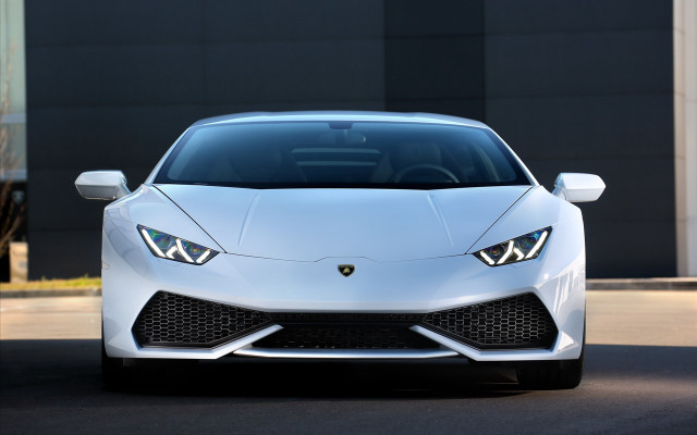 White sports car black roof free wallpaper - medium preview image