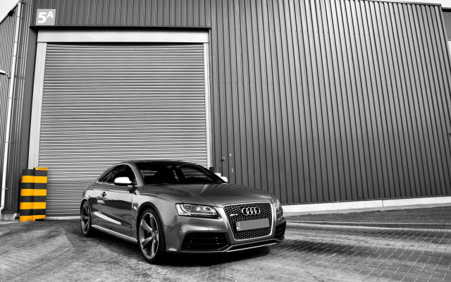 Car parked garage yellow traffic free wallpaper - medium preview image