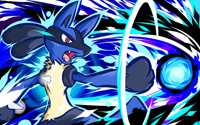 Cute pokemon big blue tail free wallpaper - medium preview image