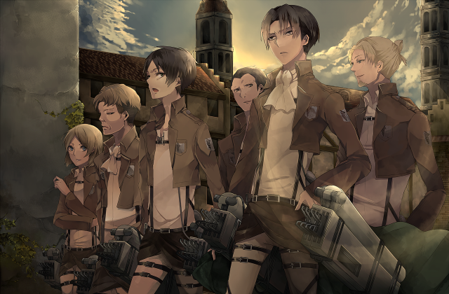 Group people building clock tower free wallpaper - medium preview image