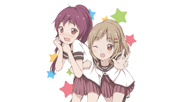 Anime girls short hair short free wallpaper - medium preview image