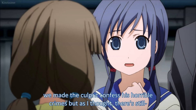 Girl blue hair anime quote free wallpaper - medium preview image