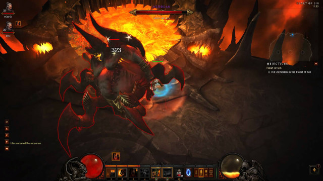 Demonic demon game screenshot fire free wallpaper - medium preview image