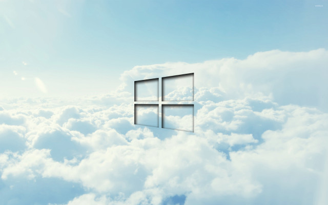 Cloudy sky window sunshine cityscape free wallpaper - medium preview image