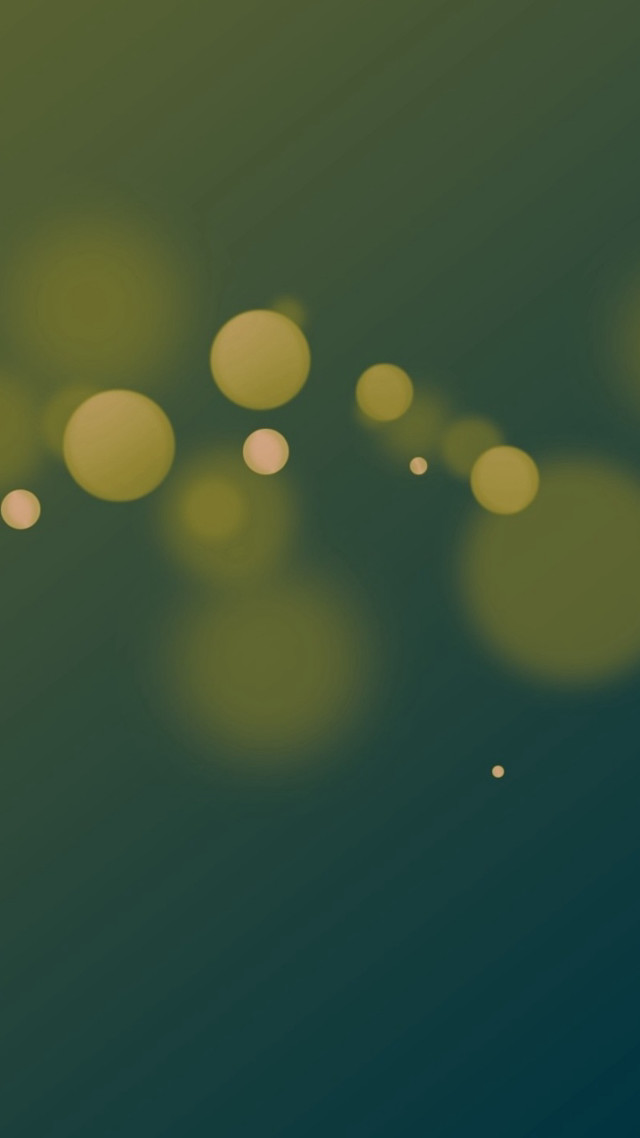Blurry green background circles of free wallpaper - medium preview image