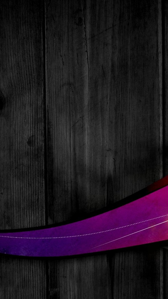 Purple ribbon wooden background black free wallpaper - medium preview image