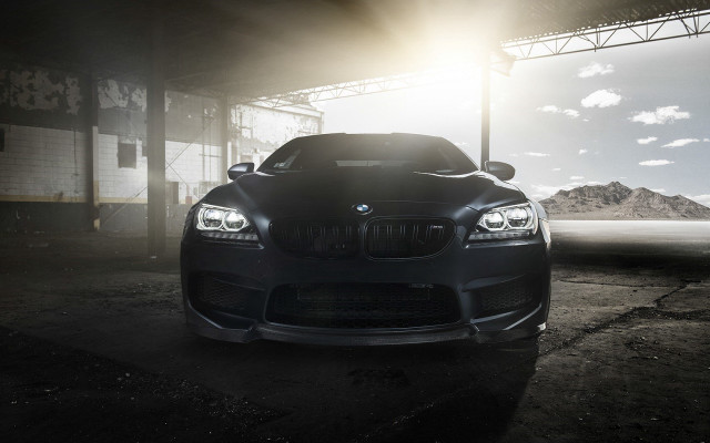 Black car parking garage sun free wallpaper - medium preview image