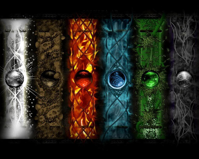 Arcane giant gears magic circle free wallpaper - medium preview image