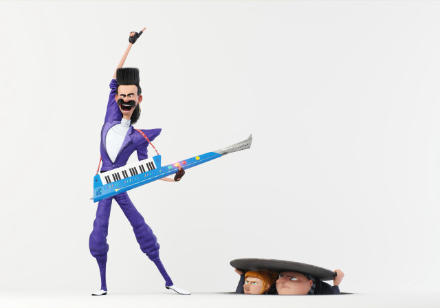 Man costume keyboard hat woman free wallpaper - medium preview image
