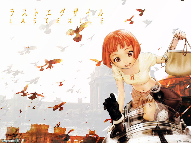 Girl motorcycle birds magical realism free wallpaper - medium preview image