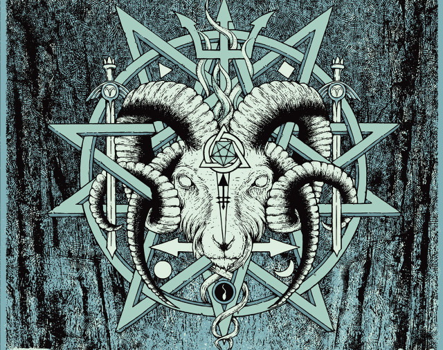 Goat head pentagramus forehead pentagramus free wallpaper - medium preview image