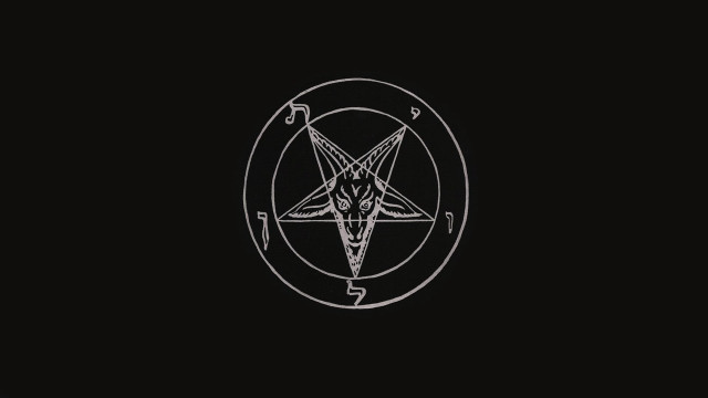 Pentagramil circle white pentagramil occult free wallpaper - medium preview image